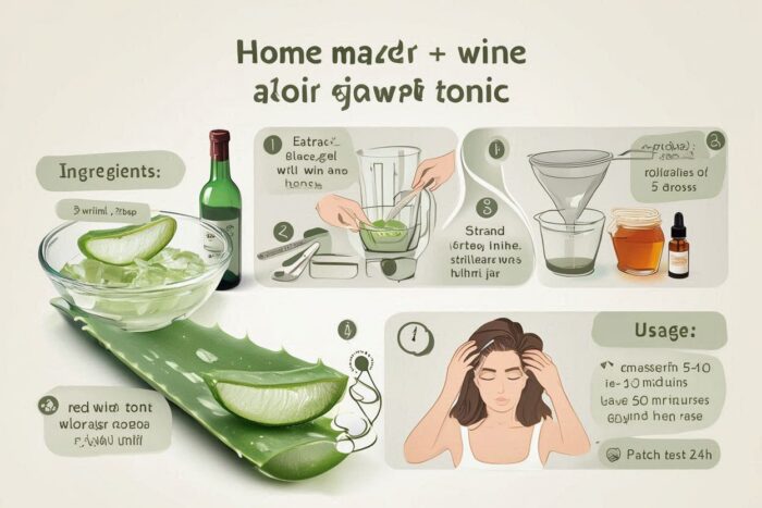 アロエ酒 育毛 作り方